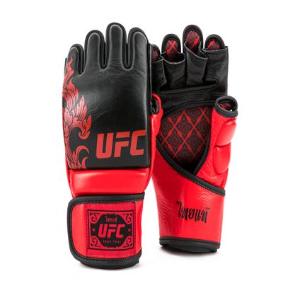 UFC True Thai MMA Grappling Gloves (M, Black)
