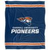 Carroll University Blanket, 50"x60" Primary Logo, Silky Touch Super Soft Throw Blanket view 2