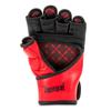 UFC True Thai MMA Grappling Gloves (L, Black) view 2