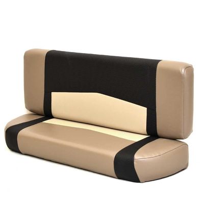 Crestliner Boat Console Cushion Set 2163714 | Brown Tan (Set of 2)