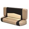 Crestliner Boat Console Cushion Set 2163714 | Brown Tan (Set of 2) view 1