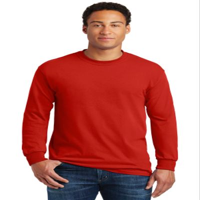 Gildan Long Sleeve, (G5400) Red