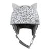 Krash! Silver Snow Leopard Snow Helmet, Youth 8+ (54-58cm) view 2