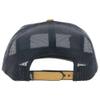 HOOEY Youth Adjustable Snapback Mesh Back Trucker Hat (Rodeo - Tan/Black) view 3