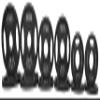 BalanceFrom Cast Iron Olympic 2-Inch Plate Weight Plate for Strength Training and Weightlifting, 70 LB Set (4x 2.5/5/10LB), Color #1, Multiple Packages view 1
