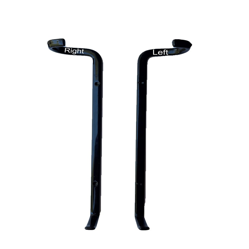 Rick Young Outdoors Vertical Gun Storage Rack, Wall Mount, Left or Right Handed Rack (Right Handed)