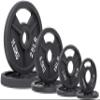 BalanceFrom Cast Iron Olympic 2-Inch Plate Weight Plate for Strength Training and Weightlifting, 85 LB Set (2x 2.5/5/10/25LB), Color #5, Multiple Packages view 1