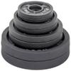 BalanceFrom Cast Iron Olympic 2-Inch Plate Weight Plate for Strength Training and Weightlifting, 85 LB Set (2x 2.5/5/10/25LB), Color #5, Multiple Packages view 3