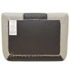 G3 Boat Jump Seat Cushion 73520355 | 18 1/8 x 13 1/4 Inch Black Gray view 2