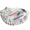 Valle Eagle 27S Strap-Back Baseball Catchers Training Mitt - Padded Leather Glove for Catching, Transfers, Eye Coordination & Pocket Awareness - Sports Essentials - White, 27 view 4