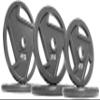 BalanceFrom Cast Iron Olympic 2-Inch Plate Weight Plate for Strength Training and Weightlifting, 210 LB Set (2x 25/35/45LB), Color #4, Multiple Packages view 1