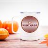 greeklife.store Winthrop University Stainless Steel Travel Mug Tumbler 13 OZ with Lid, Coffee Mug (Winthrop University 11) view 4