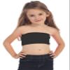Kurve Girls Lace Bandeau Tube Bra - Strapless Bandeau Bra,UV Protective Fabric UPF50+, Black/White Set, Age (4-8) view 4