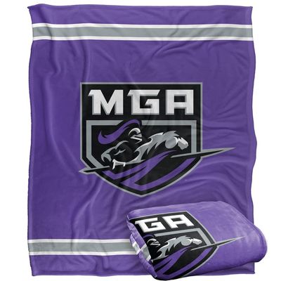 Middle Georgia State University Blanket, 50"x60" Primary Logo, Silky Touch Super Soft Throw Blanket