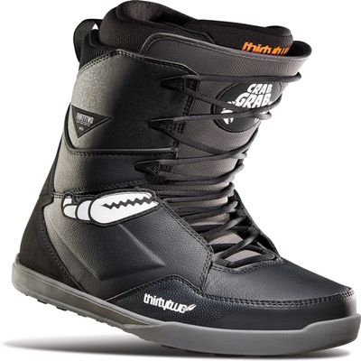 Thirtytwo Men's Lashed Crab Grab Snowboard Boots - Black/Grey/White 9.5