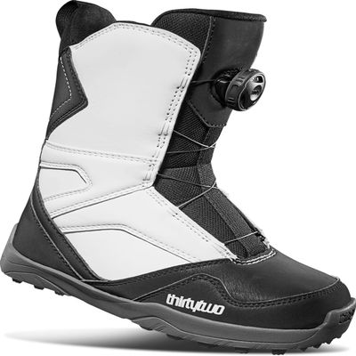 Thirtytwo Kid's BOA Snowboard Boots - White/Black/Grey 4C