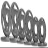 BalanceFrom Cast Iron Olympic 2-Inch Plate Weight Plate for Strength Training and Weightlifting, 70 LB Set (4x 2.5/5/10LB), Color #4, Multiple Packages view 1
