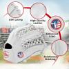 Valle Eagle 1050 Trapeze Web Baseball & Softball Outfield Training Glove for Right Hand Throw - Sure Catch Leather Mitt for Adult Men & Women, Advanced Gear for Outfielders - White, 10.5 view 2