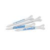 Team Effort Unisex Adult White Nfl Golf Tee Pack, White view 1