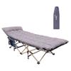 Nice C Camping Cots, Camping Cots with Mattress, for Adults, Folding Cot, with Pillow, Carry Bag & Storage Pocket, Extra Wide Sturdy, Holds Up to 500 Lbs (1, Mattress Grey) view 1