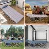 Nice C Camping Cots, Camping Cots with Mattress, for Adults, Folding Cot, with Pillow, Carry Bag & Storage Pocket, Extra Wide Sturdy, Holds Up to 500 Lbs (1, Mattress Grey) view 2