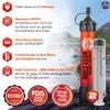 2 High-Capacity Emergency Water Straws  Lightweight, Reusable, 1800-Gallon Filters for Camping, Hiking, Travel, Biking, Survival, and Emergencies. No Expiration Date, Perfect for Preparedness view 2