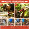 2 High-Capacity Emergency Water Straws  Lightweight, Reusable, 1800-Gallon Filters for Camping, Hiking, Travel, Biking, Survival, and Emergencies. No Expiration Date, Perfect for Preparedness view 3
