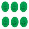 Fooz Headz Glow in The Dark Foosball Balls (6-Pack). Great Fun for Home, Schools, Rec Centers and More. Lightning-Fast Foosballs! (White Balls That Glow Green in The Dark) view 1