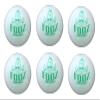 Fooz Headz Glow in The Dark Foosball Balls (6-Pack). Great Fun for Home, Schools, Rec Centers and More. Lightning-Fast Foosballs! (White Balls That Glow Green in The Dark) view 2
