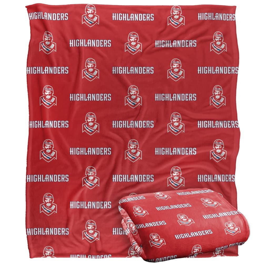 Radford University Blanket, 50"x60" Logo Pattern, Silky Touch Super Soft Throw Blanket