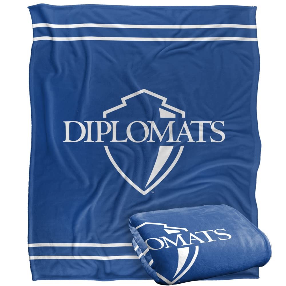 Franklin & Marshall College Blanket, 50"x60" Primary Logo, Silky Touch Super Soft Throw Blanket