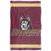 Bloomsburg University Blanket, 36"x58" Primary Logo, Silky Touch Super Soft Throw Blanket view 2