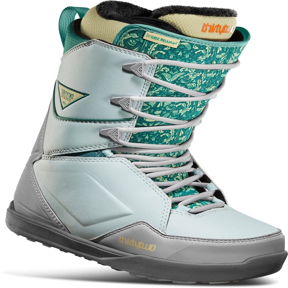 Thirtytwo Women's Lashed Melancon Snowboard Boots - Grey/Green 7