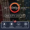 Heatuff Mens Warm Wool Socks Thermal Winter Thick Crew Pattern Socks Cold Weather 5 Pairs view 3