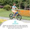 AVASTA 20'' Big Kids Mountain Bike for Age 6 7 8 9 10 11 12 Years Old Boys Girls Teen with Suspension Fork Front & Rear Dual Hand Brakes 6 Speeds Drivetrain, Blue view 4