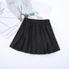 Freebily Kids Girls High Waist Pleated Skirt with Lining Shorts Schoolgirls Uniform Skirt Tennis Skater Scooter Skorts Black 3-4 Years view 3