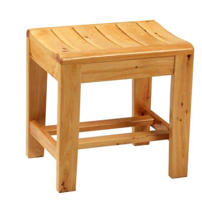 DMCHENGMA Spa Bench Wood Seat Stool Foot Rest Storage Shelf Bath Stool Wooden Bathroom Non-Slip Bench Old Man Bath Seat Bathtub Seat Disabled Handrail Shower Chair/Pregnant Woman Bath Stools