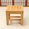 DMCHENGMA Spa Bench Wood Seat Stool Foot Rest Storage Shelf Bath Stool Wooden Bathroom Non-Slip Bench Old Man Bath Seat Bathtub Seat Disabled Handrail Shower Chair/Pregnant Woman Bath Stools view 4