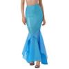 Huimingda Mermaid Skirt for Women Sequin Maxi Skirt Cosplay Halloween Party Dress Blue X-Large view 1
