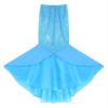 Huimingda Mermaid Skirt for Women Sequin Maxi Skirt Cosplay Halloween Party Dress Blue X-Large view 4