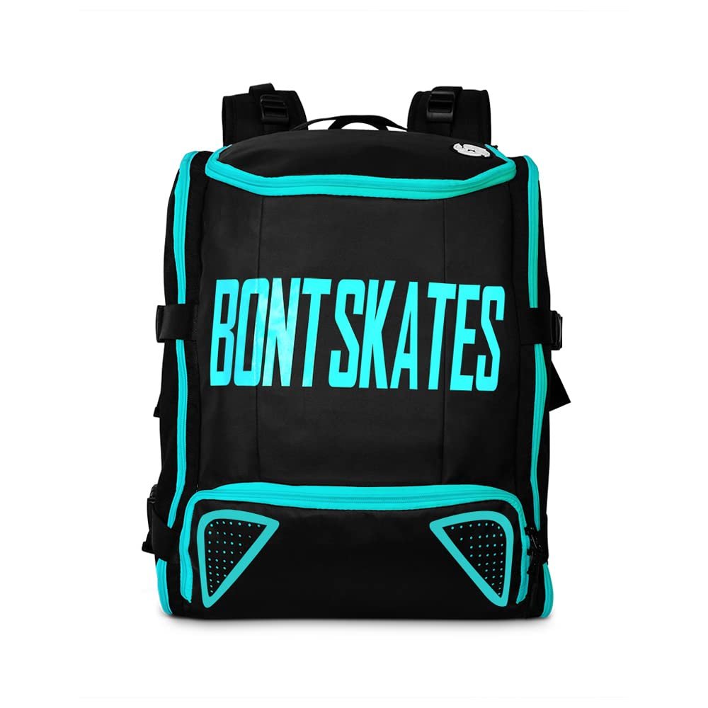 Bont Skates - Multi Sport Skate Backpack Travel Bag Small Size - Inline Ice Roller Speed Skating (Pool Party Blue)