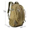 Outdoor Camping Bag Portable Assault Pack Military Tactical Backpack 3 Day Pack Bag Survival Rucksack 30L Backpack Hiking Travel ( Color : Army Green ) view 2
