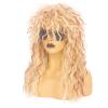 Askuang 80s Costumes Mullet Wigs for Men and Women Long Curly Punk Heavy Metal 80s Rock Wig Halloween Costume Party Wigs Blonde Reddish view 1