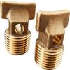 Boat Garboard Drain Plug 1/2" NPT Thread,solid brass Drain Plugs commonly used in boat hulls.Brass Cored Plug with Square Head 2pack(Durable) view 1