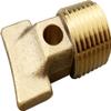 Boat Garboard Drain Plug 1/2" NPT Thread,solid brass Drain Plugs commonly used in boat hulls.Brass Cored Plug with Square Head 2pack(Durable) view 3