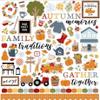 ECHO PARK PAPER COMPANY Elements Fall Fever Cardstock Stickers 12"X12"