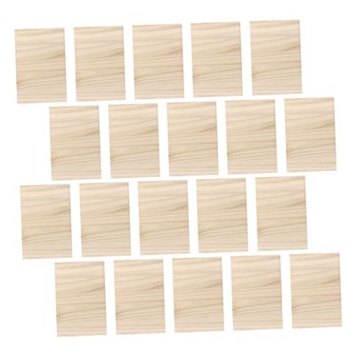 BESPORTBLE Practice Taekwondo Tool 20pcs Wooden Taekwondo Boards Rebreakable Karate Boards for Boys and Girls Martial Arts Training