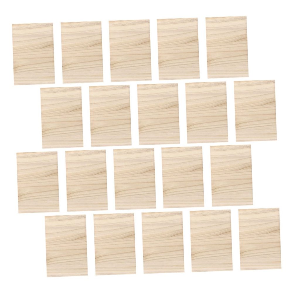 BESPORTBLE Practice Taekwondo Tool 20pcs Wooden Taekwondo Boards Rebreakable Karate Boards for Boys and Girls Martial Arts Training