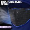 Kids Balaclava Ski Mask (with Breathable Holes) Windproof Winter Fleece Neck Face Warmer Boys Girls Dark Blue view 2