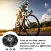 Cycling Mountain Bike Air Gas Fork Value Cover, Aluminum Alloy Bike Front Stem Cap, MTB Front Fork Cap, Bicycle Replacement Accessory for Most Bicycles Such as Road Bikes & Mountain Bikes Black view 2